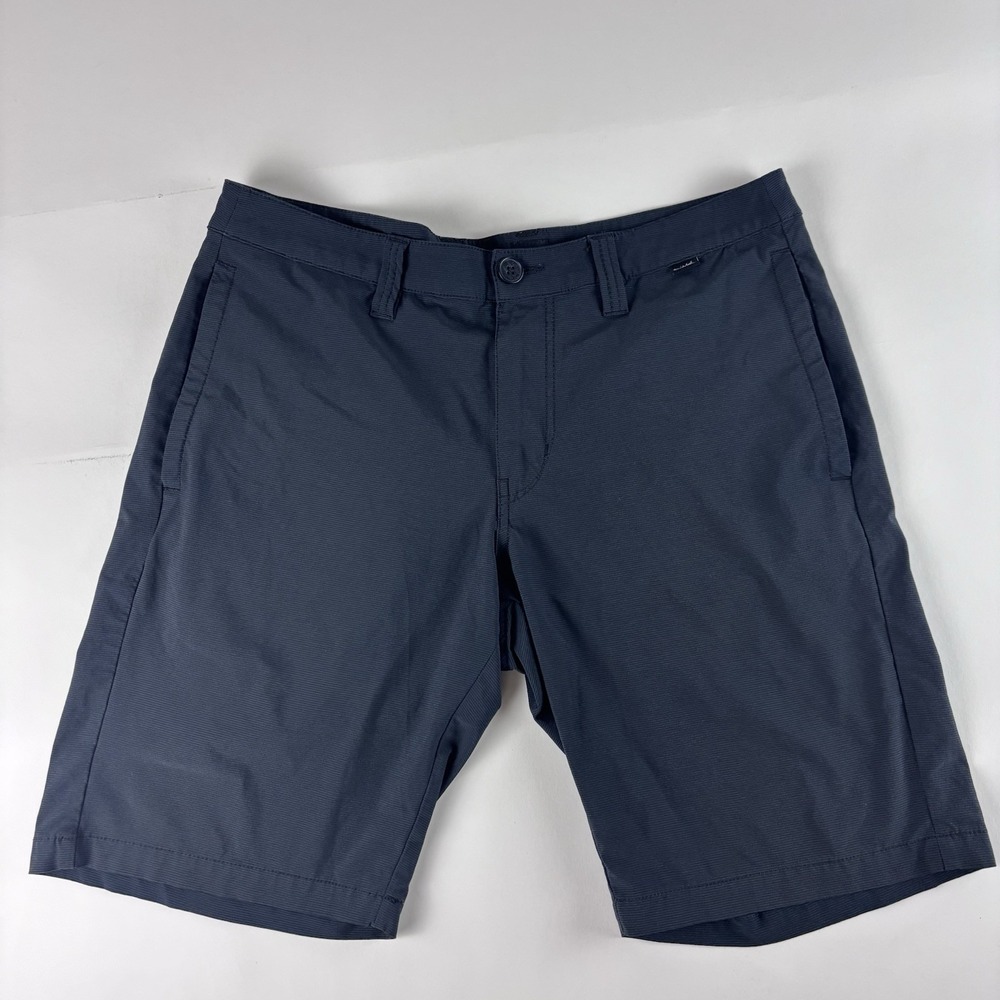 Travis Mathew Shorts Mens Size 32 Black Golf Casual Stretch Proceed With Caution